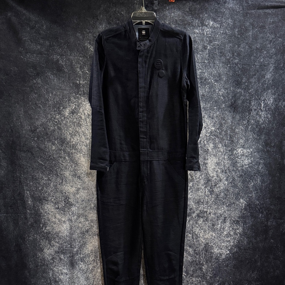 G-Star Raw dark wash denim long sleeve jumper